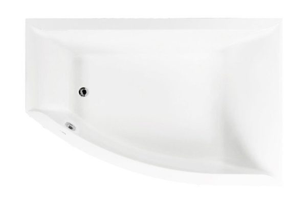 Wall-mounted bathtub VAGNERPLAST Veronela Offset VPBA160VEA3PX-04 Right 160x105 cm