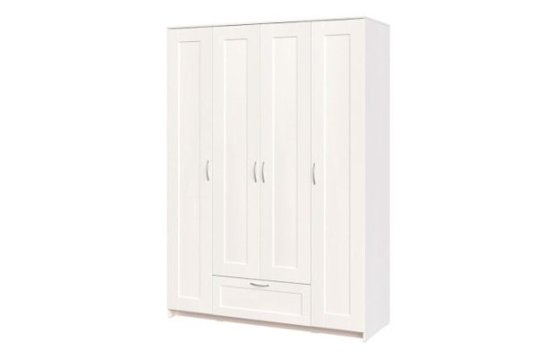 Wardrobe Sirius with 4 doors and 1 drawer