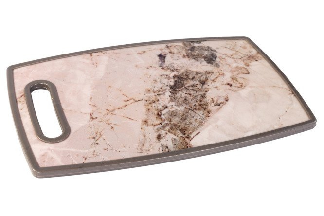 Cutting board Marble 23x1.1x37 cm, Polypropylene, 1 pc.