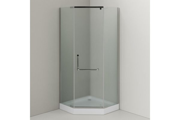 Shower corner with tray AGGER A03-090MCR