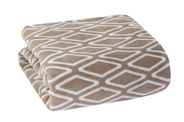 Blanket Rhombus Polyester, 240x260 cm