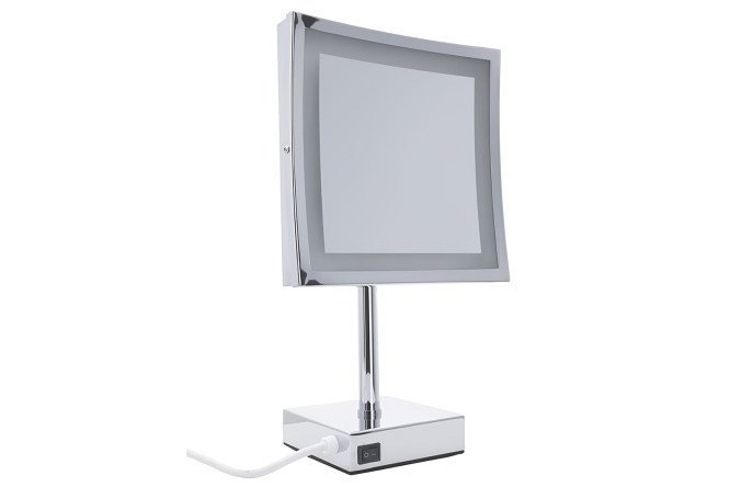 Cosmetic mirror AQUANET 2205D Tabletop, 21.5x37x9.1 cm