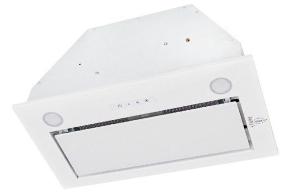 Built-in hood JACKY'S JV BW684 white, 52.6x27.3x28.5 cm