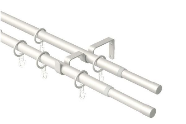 Double telescope cornice 56 689 sliding 160-300 cm