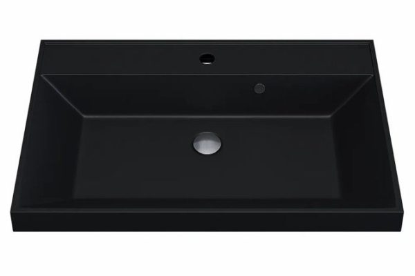 Bathroom sink Classic Quartz 291030005 Semi-built-in, 70x15x45 cm