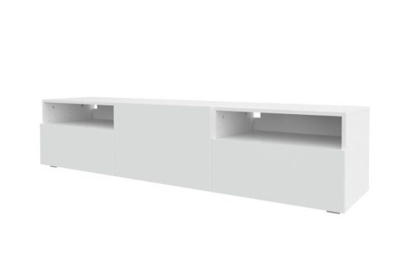 lzh5tz5f2eevr3rgfq6b6l983q8zj69i.jpg Cabinet Oscar Moon 180x40 with door, 2 drawers and 2 shelves, white / white talc