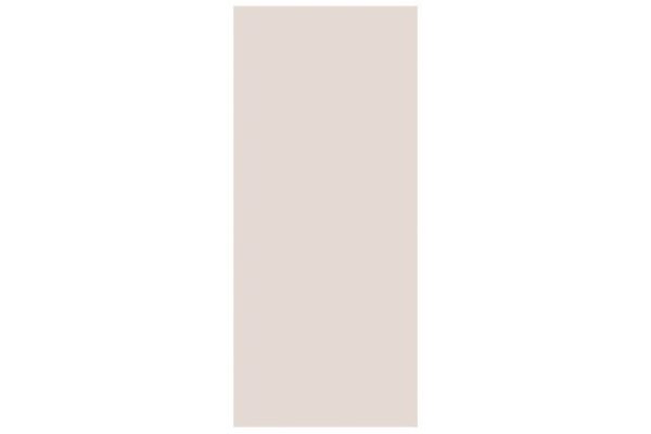 Decorative panel Demi for half-column 57.6x132 cm, matte latte color