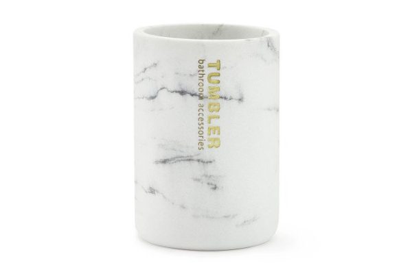 Glass for Scandica toothbrushes 7.5x11x7.5 cm, Polyresin