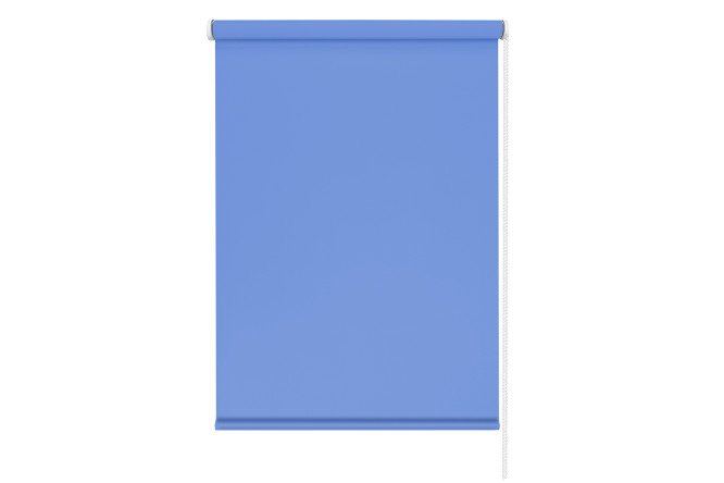 Roller blind Light sky color, 105x160 cm