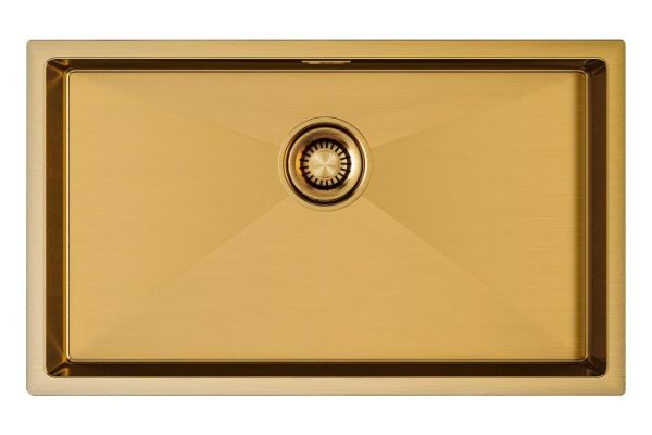 Inset sink PAULMARK Aller 74 UNI PM807444-BG 74x44x20 cm