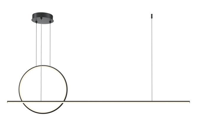 Hanging lamp MAYTONI Modern Halo 15 sq.m., LED, 143 cm