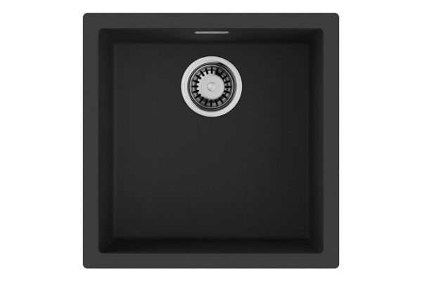 Inset sink OMOIKIRI Yamakawa 45T-U/I-BL 4993302 45.6x45.6x20 cm