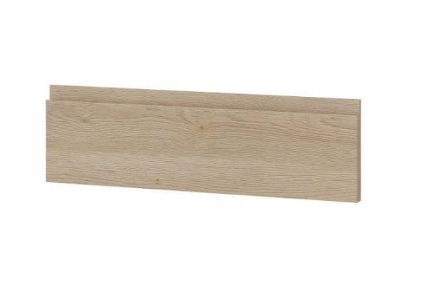 Nicole front of a low cabinet drawer 59.6x17.6 cm, color oak Glaudstone