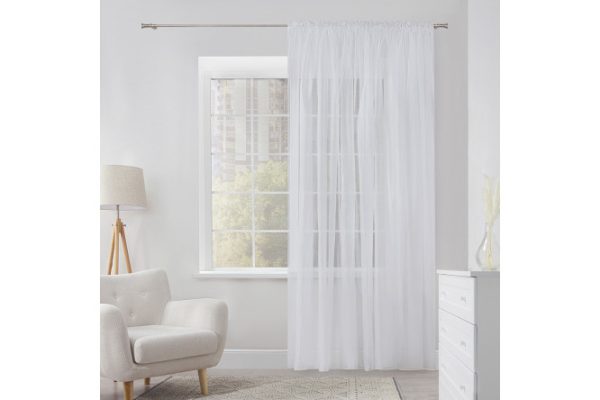 Tulle MICASA Alda 500x280 cm, 1 piece, white