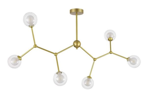 Hanging lamp Arcus 11 sq.m., G9, 64 cm