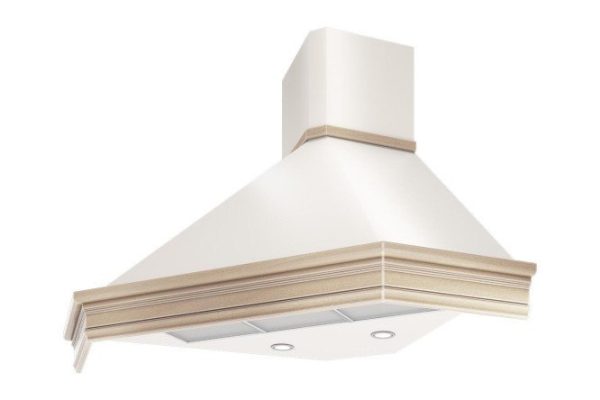 Hood ELIKOR Forest Valencia 90P-700-P3D KV I M-700-90-355 color beige, natural oak, 125.3x62.9x75.9 cm