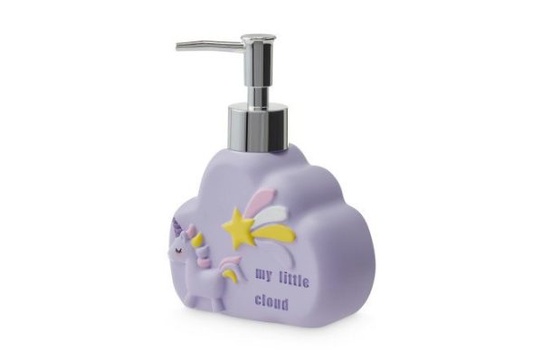 Liquid soap dispenser EVIO Cloud 270 ml, Polyresin