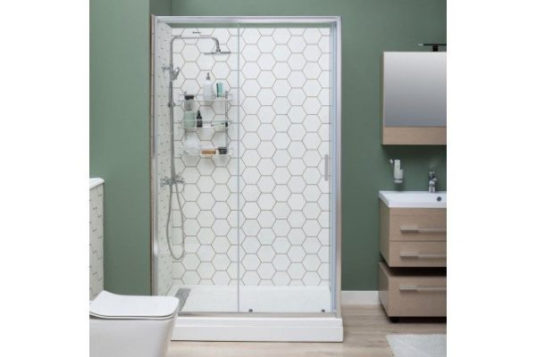 Wall-mounted shower door AQUANET SD-1200 A