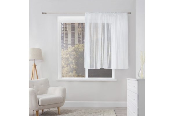 Kitchen tulle MITTE Aire 290x160 cm, 1 piece, white