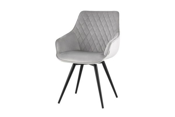 Seoul swivel chair with armrests 56x88x62.5 cm