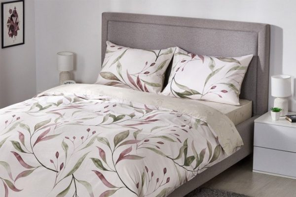 Bed linen set MICASA Kleto Satin 205x220 cm, Euro