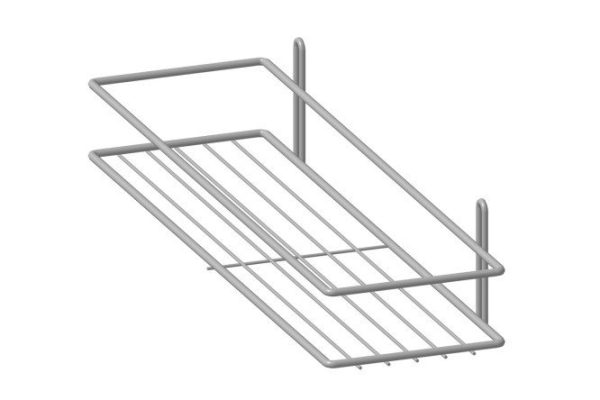Straight shelf 1-tier P0001494 wall-mounted 40x7.5x11 cm