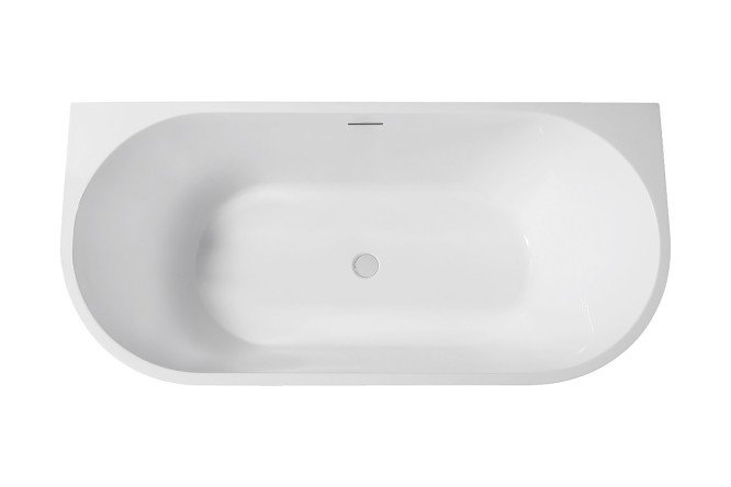 Wall-mounted bathtub AB9216-1.7 170x80 cm