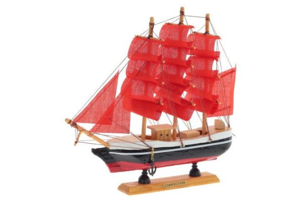 Decorative item Ship 23x23x4 cm