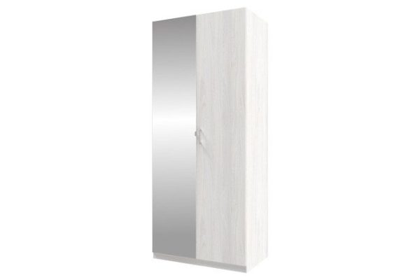 Wardrobe 2-door Oscar Lila 100x236 cm ash Anchor light