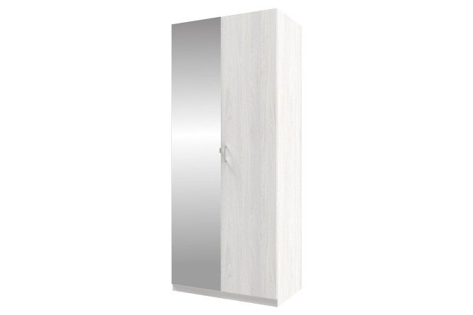 Wardrobe 2-door Oscar Lila 100x236 cm ash Anchor light