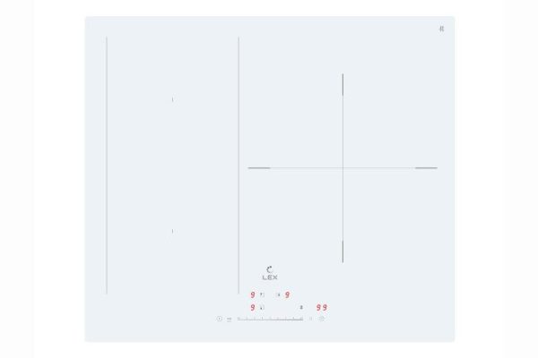 Induction hob LEX EVI 631A WH 60 cm