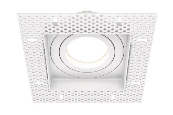 Recessed luminaire MAYTONI Downlight Atom 13x3.8x13 cm, GU10