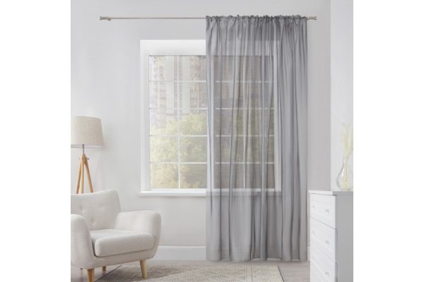 MICASA Alda tulle 300x280 cm, 1 piece, gray