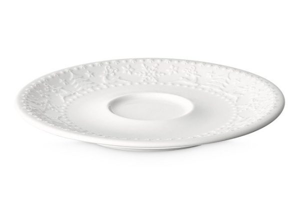 Saucer TUDOR ENGLAND Royal Santa Porcelain, 17 cm