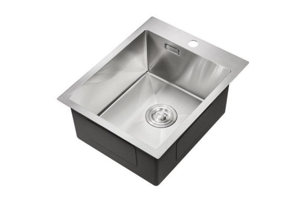Inset sink MILACIO Steel Denia 41 MC.77460 51x41x22 cm