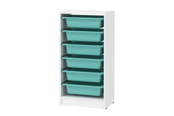 Alpha rack 46x90x30 cm, with containers