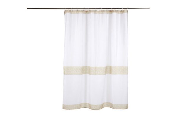 Bathroom curtain Stone Polyester, 180x180 cm