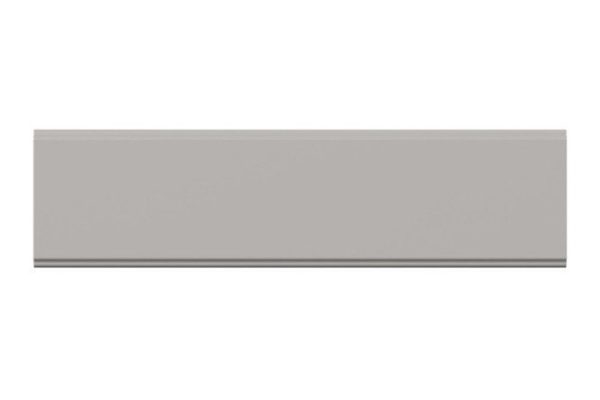 Facade Gloria of a floor-standing cabinet for an oven, 44.6x11.6 cm, color gray silk