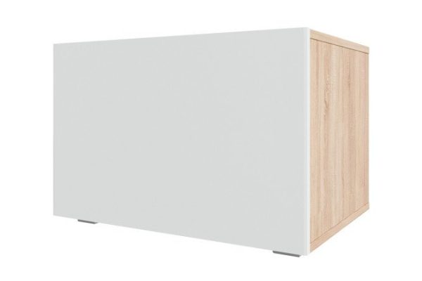 Cabinet Oscar Moon 60x40 with door, Sonoma oak / white talc