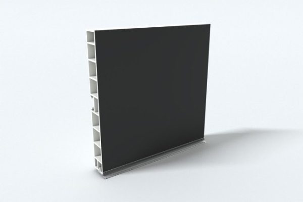 Kitchen plinth Type 1 320x9.7 cm, black