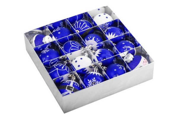 Set of Christmas balls Russian winter 591985 16 pcs.