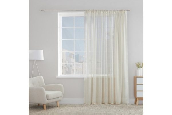 Tulle on ribbon MICASA Pina 300x260 cm, 1 piece, gold color