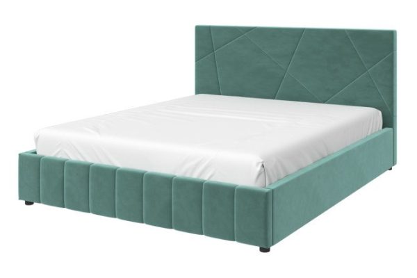 Nelson bed color turquoise 140x200 cm