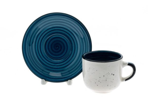 Tea pair Elrington Breeze Aster 260 ml, Ceramics