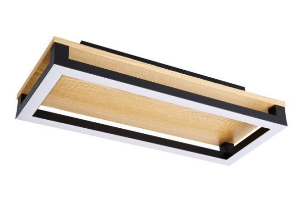 Ceiling lamp FAVOURITE Firkant 10 sq.m., LED, 40 cm