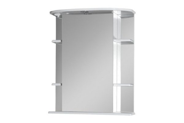 Mirror-cabinet Magnolia 55 E-Mag04055-01SvP with LED backlighting 55x72x25 cm, Right