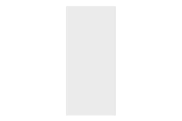 Top facade of the Demi cabinet-case 59.6x131.6 cm, snow white matte color