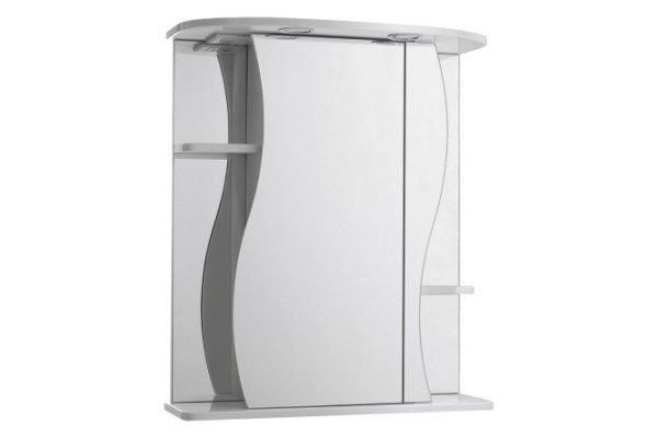 Mirror-cabinet Liana 65 E-Lia02065-01SvP with LED backlighting 65x72x25 cm, Right