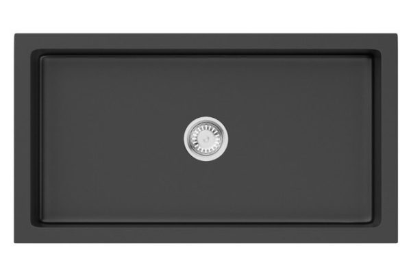 Inset sink OMOIKIRI Mikura 76-BL 4997075 76x46x23 cm
