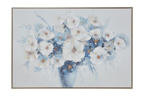 Reproduction in frame Flowers in a vase 123x83 cm